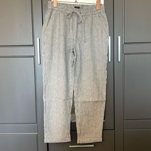 J. Crew Linen Drawstring Pant